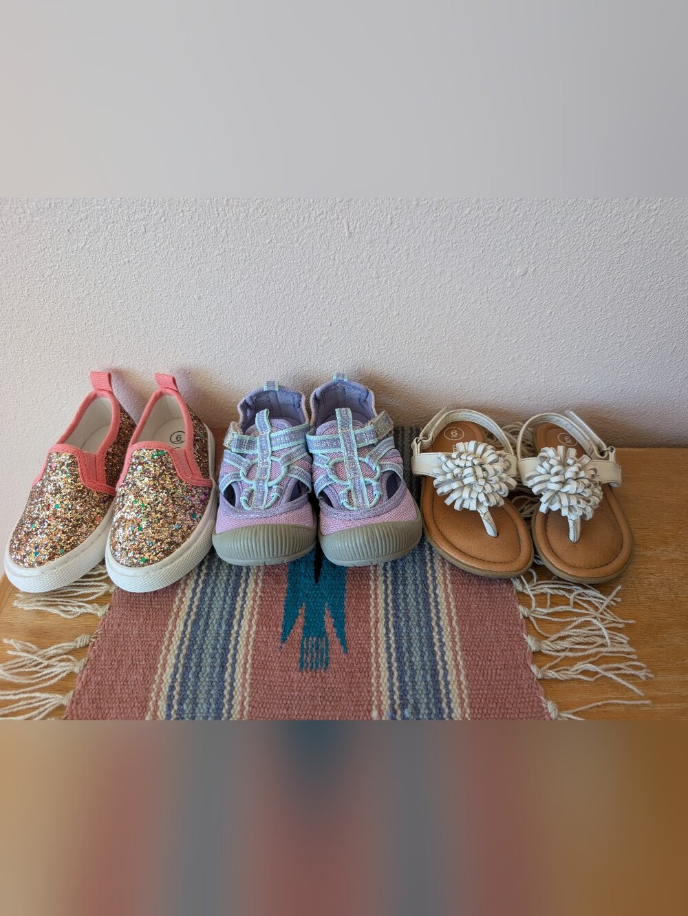 Toddler Size 6 Summer Shoe Bundle